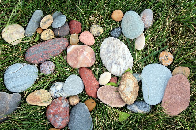 barevné kamínky