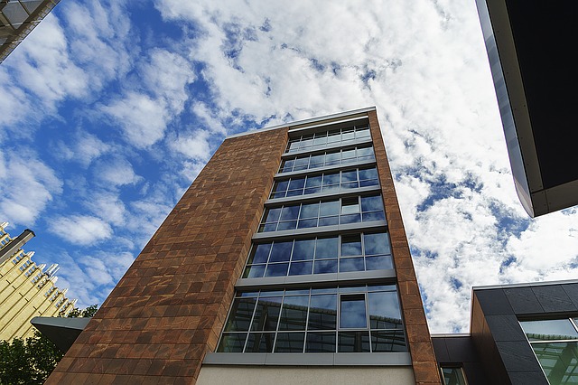 dům s porfyrovým obkladem